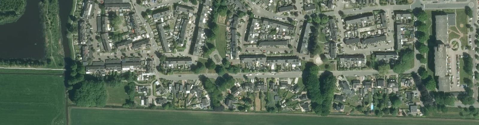 Luchtfoto van Woldwijck-West