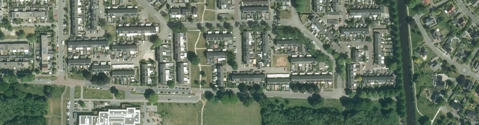 Luchtfoto van Woldwijck-Oost