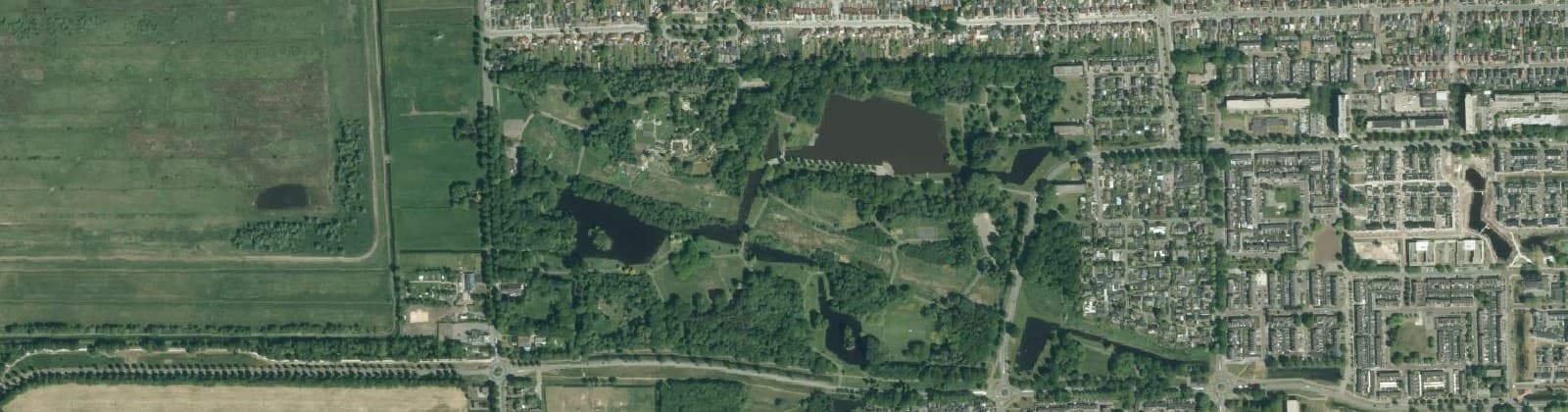 Luchtfoto van Gorechtpark