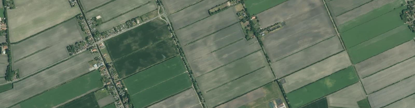 Luchtfoto van Kalkwijk-Zuid