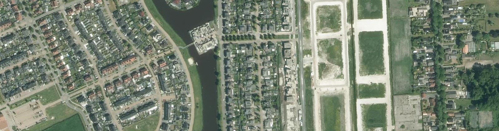 Luchtfoto van De Vosholen-Oost