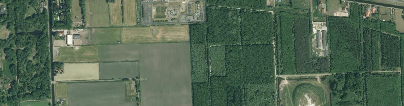 Luchtfoto van Polder De Nijverheid