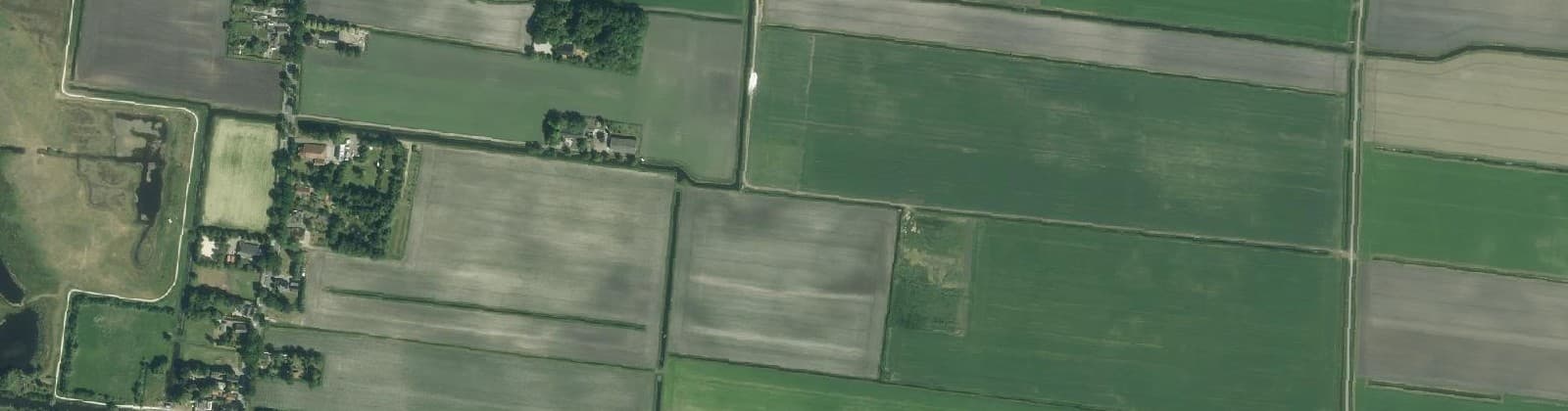 Luchtfoto van Kropswolde Buitengebied