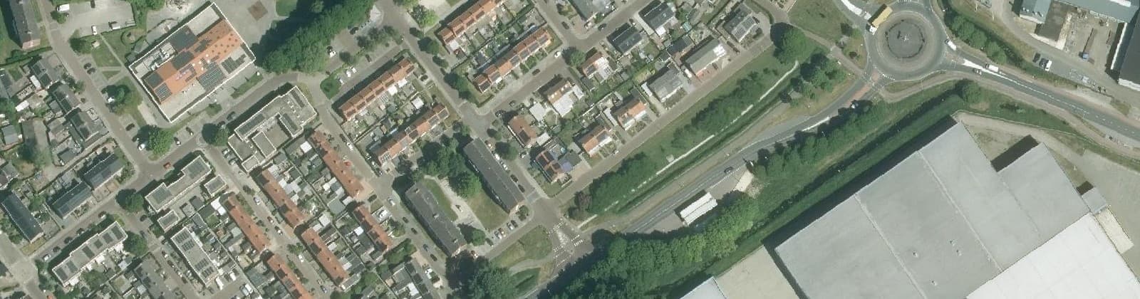 Luchtfoto van Foxhol