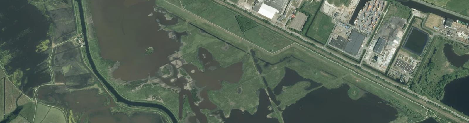 Luchtfoto van Westerbroek Recreatiegebied
