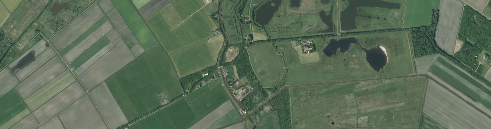 Luchtfoto van Woudbloem