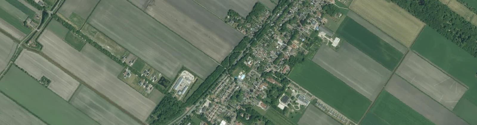 Luchtfoto van Slochteren