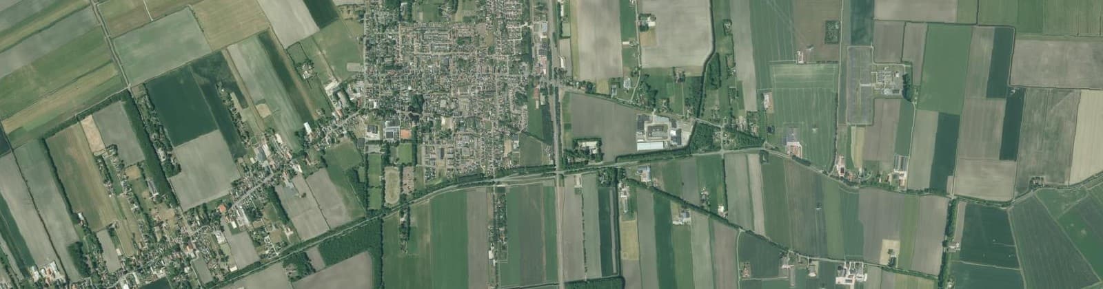 Luchtfoto van Siddeburen Buitengebied