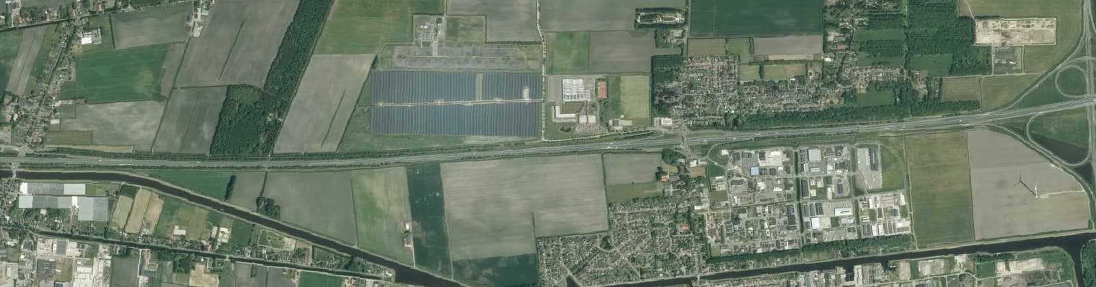 Luchtfoto van Zuidbroek