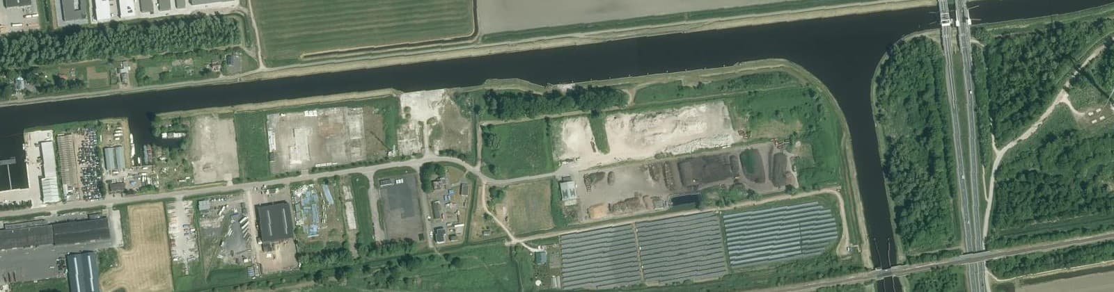 Luchtfoto van Industrieterrein Zuidbroek