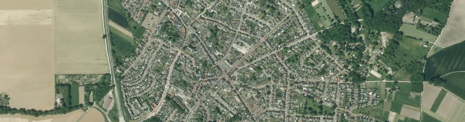Luchtfoto van Schinveld