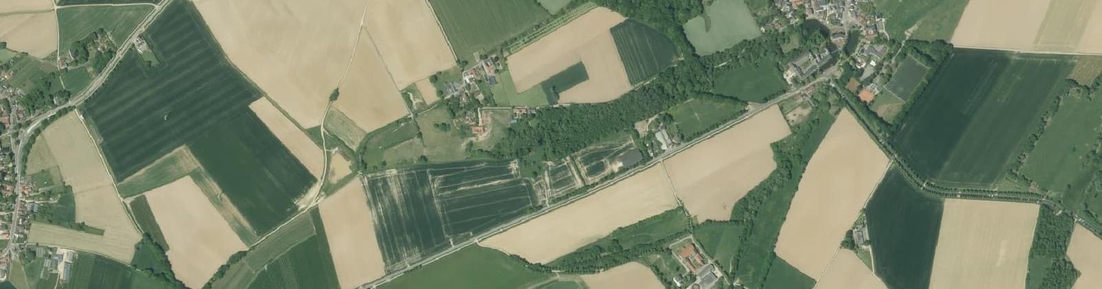 Luchtfoto van Wijnandsrade