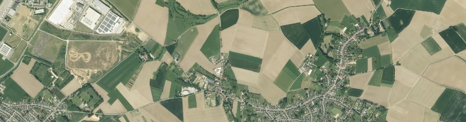Luchtfoto van Oensel