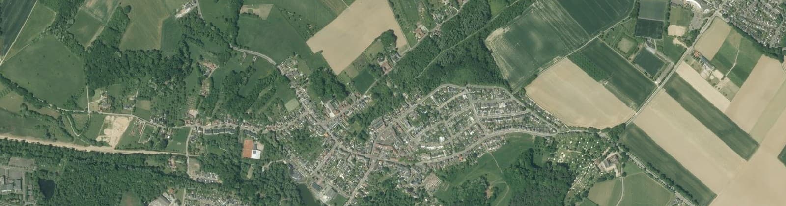 Luchtfoto van Schinnen