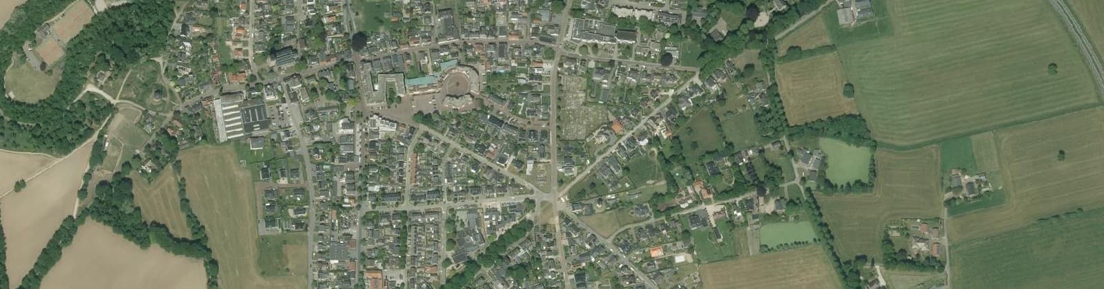 Luchtfoto van Zeddam