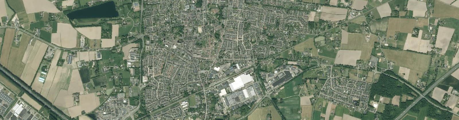 Luchtfoto van Didam-Zuid