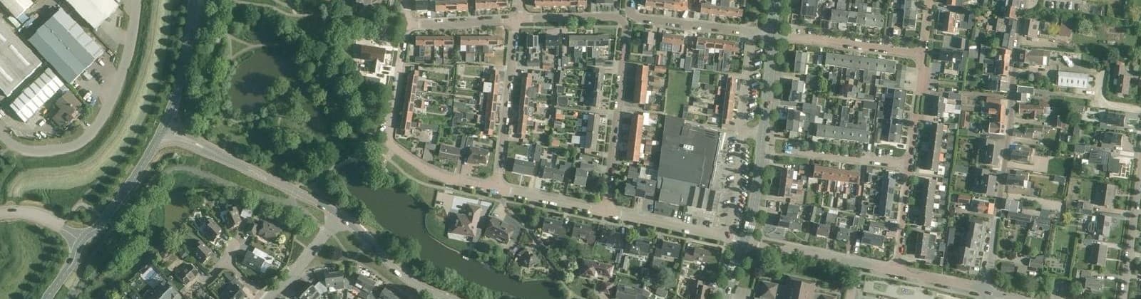 Luchtfoto van Burchtpolder