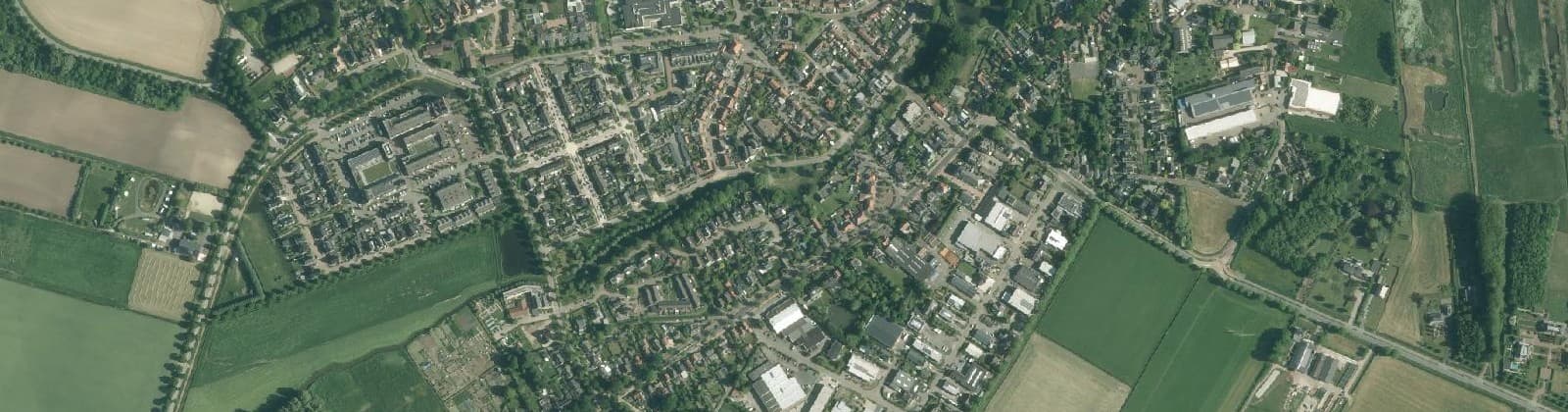 Luchtfoto van Sleeuwijk oost