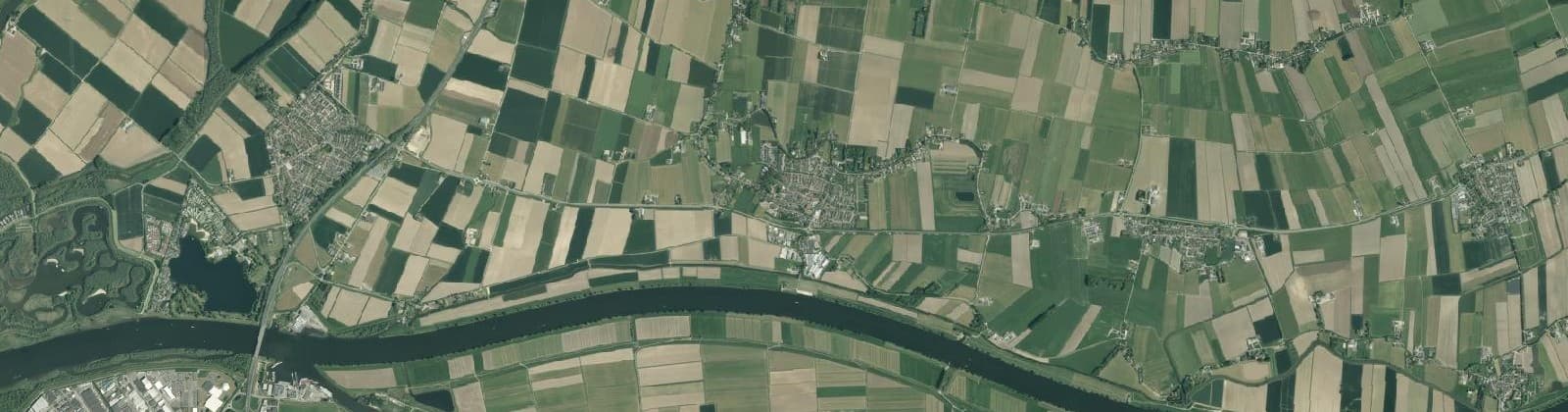 Luchtfoto van Buitengebied Dussen zuid