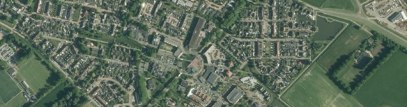 Luchtfoto van Woudrichem zuid