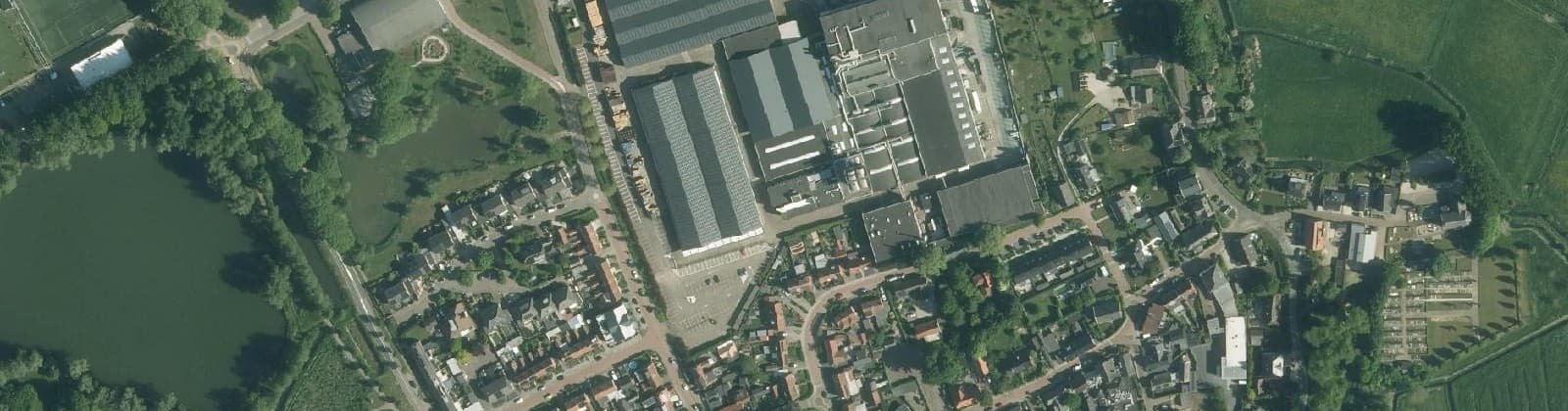 Luchtfoto van Giessen