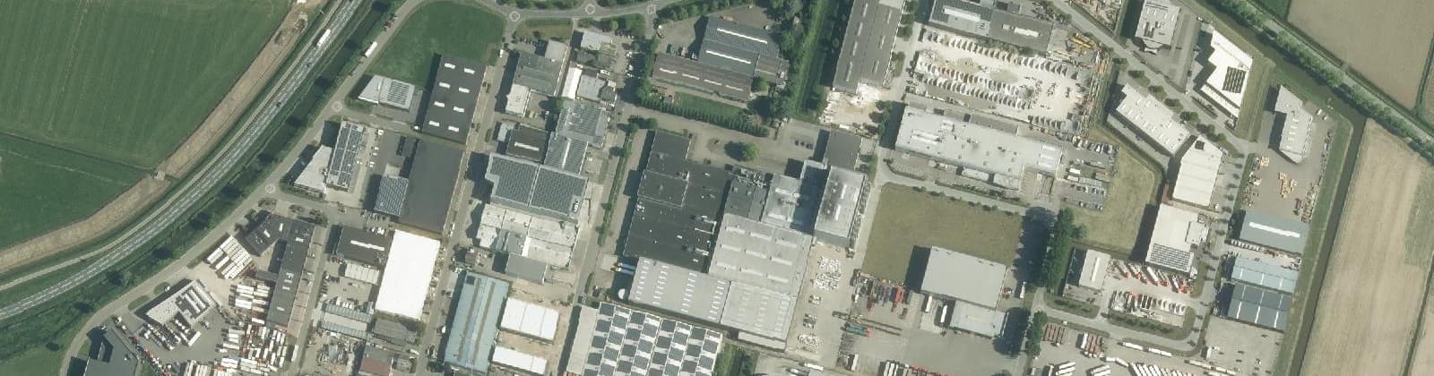 Luchtfoto van Bedrijventerrein Rietdijk
