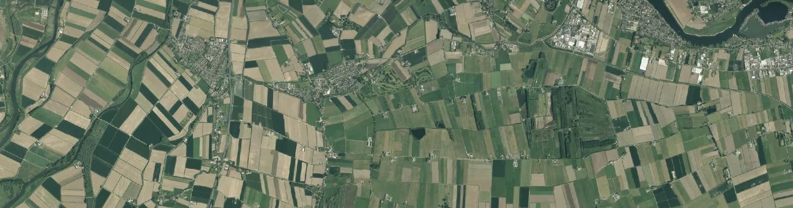 Luchtfoto van Buitengebied Almkerk zuid
