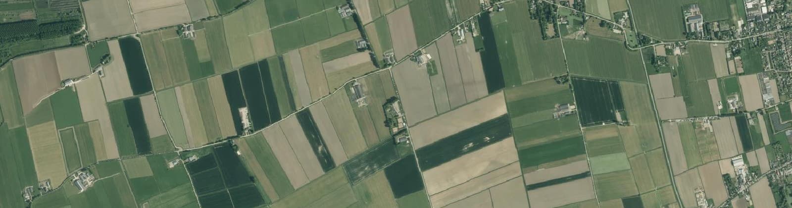 Luchtfoto van Buitengebied Wijk en Aalburg west