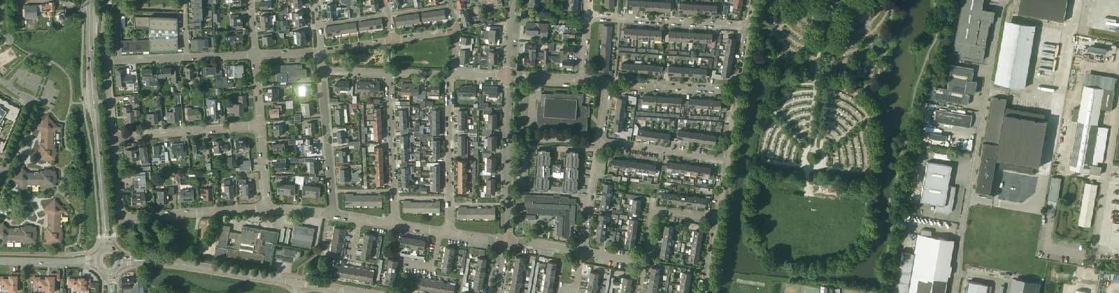 Luchtfoto van Geldermalsen Zuid