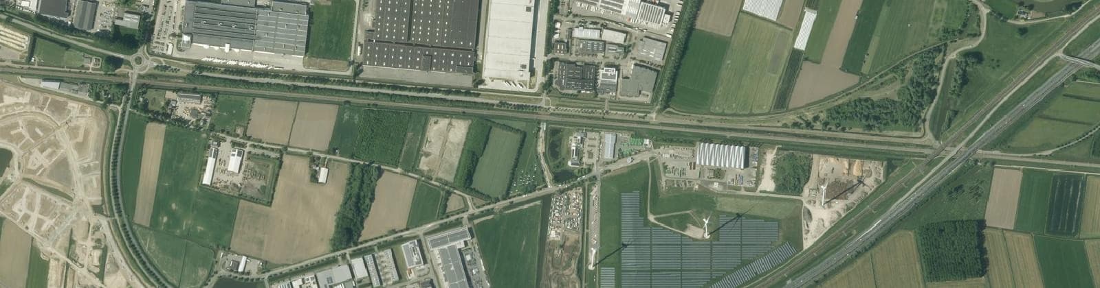 Luchtfoto van Geldermalsen e.o.