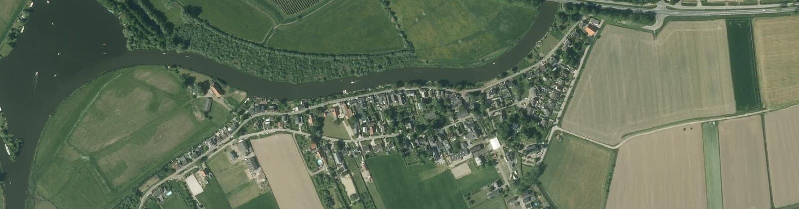 Luchtfoto van Gellicum