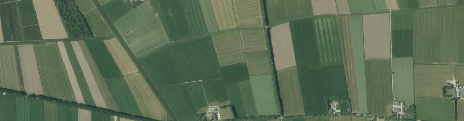 Luchtfoto van Gellicum e.o.