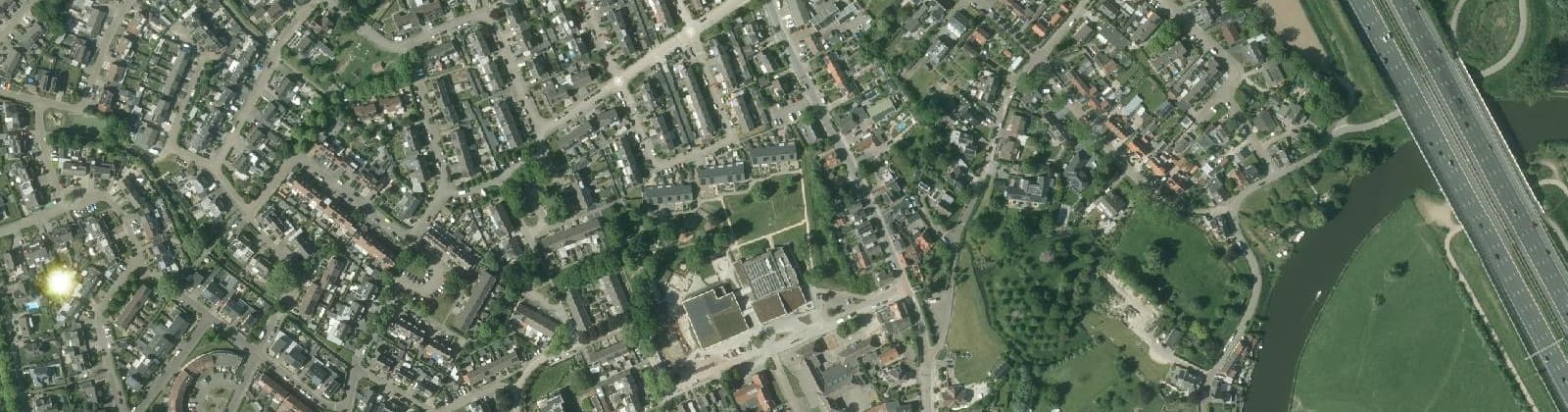 Luchtfoto van Beesd Oost