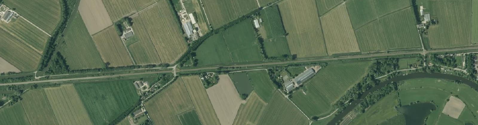 Luchtfoto van Rhenoy e.o.