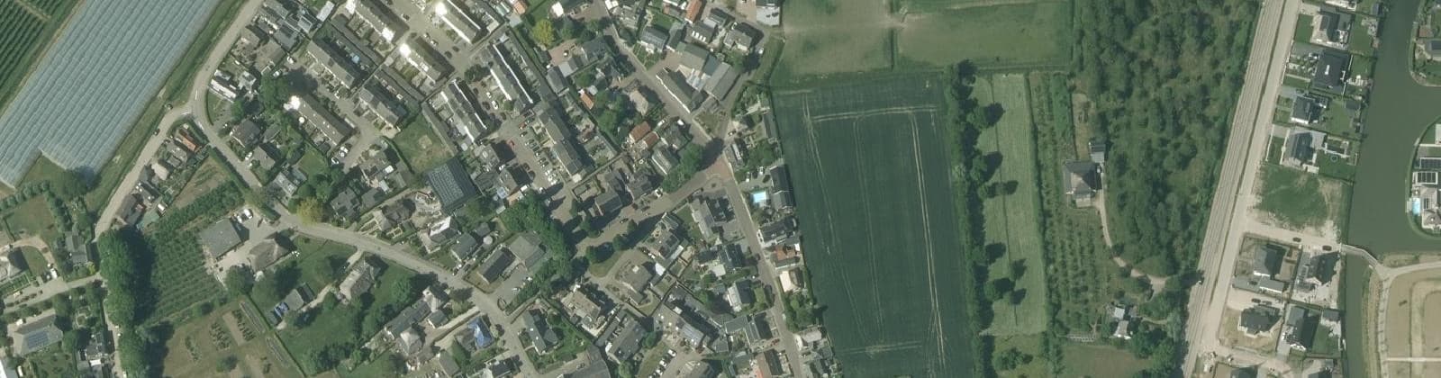 Luchtfoto van Meteren