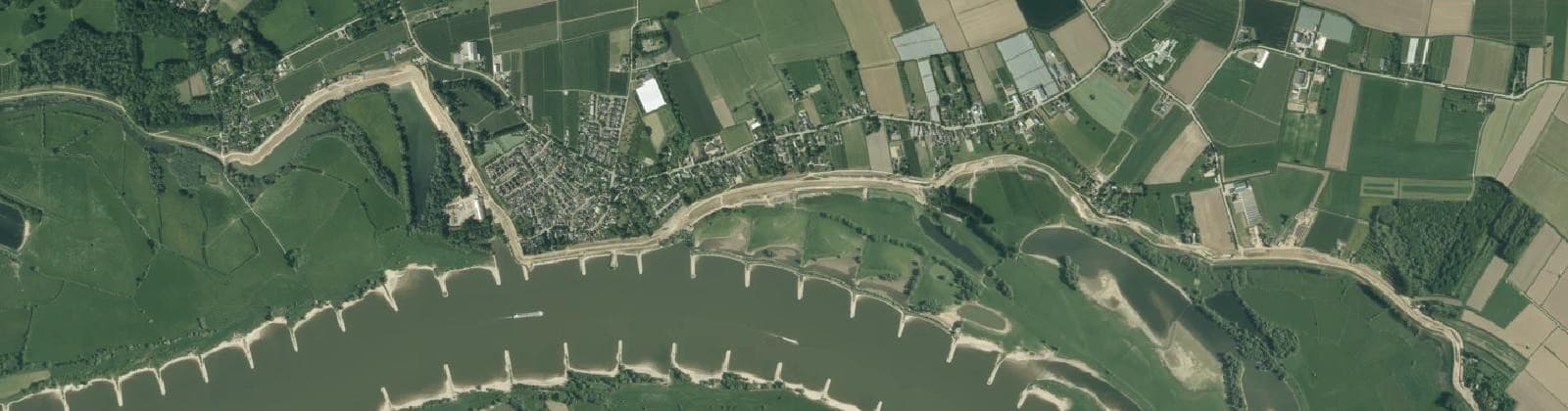 Luchtfoto van Opijnen