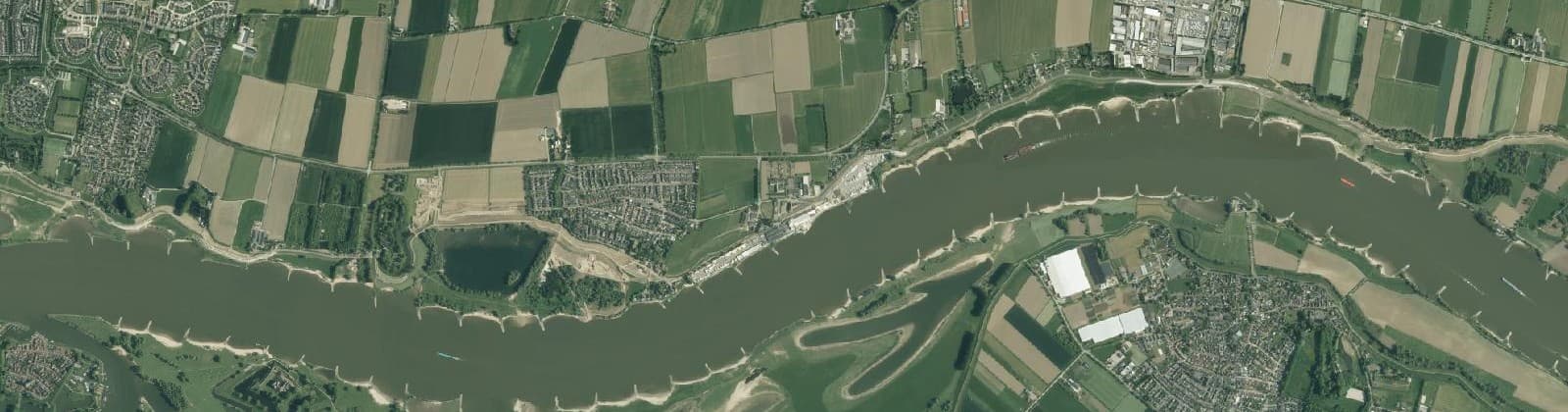 Luchtfoto van Vuren
