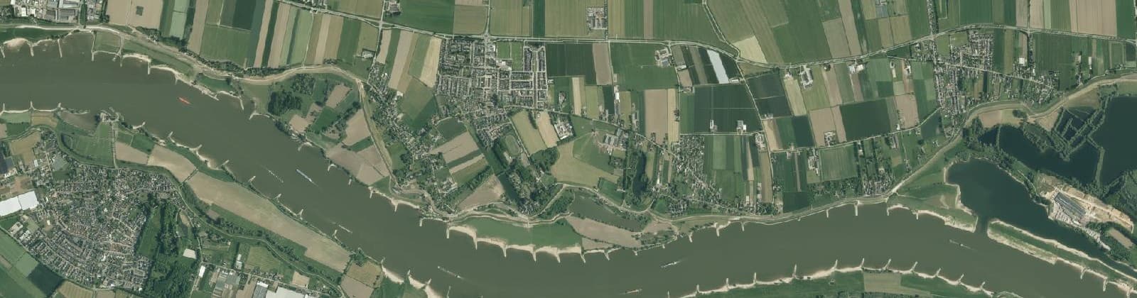 Luchtfoto van Herwijnen