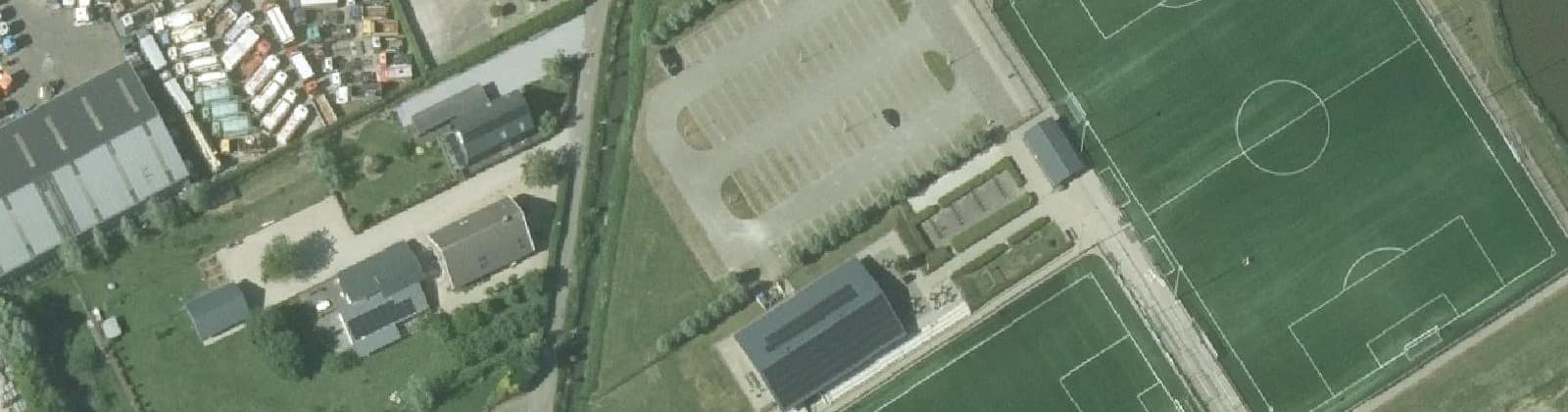 Luchtfoto van De Weide