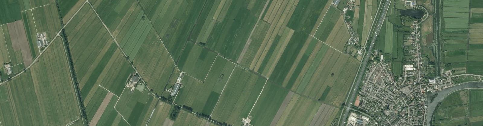 Luchtfoto van Broek