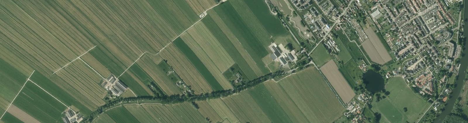 Luchtfoto van Oosterwijk