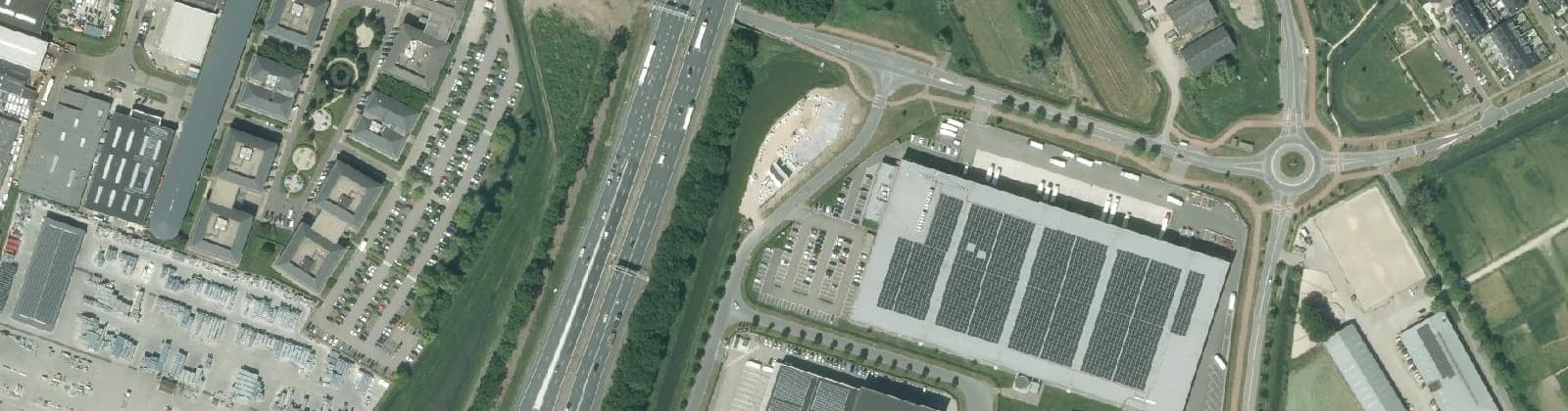 Luchtfoto van Gaasperwaard