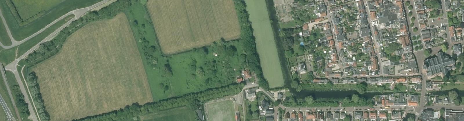 Luchtfoto van Zederik-Noord