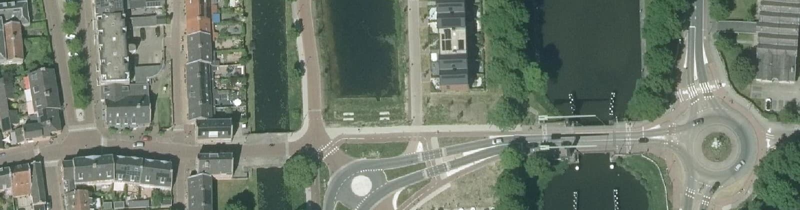 Luchtfoto van Sluiseiland