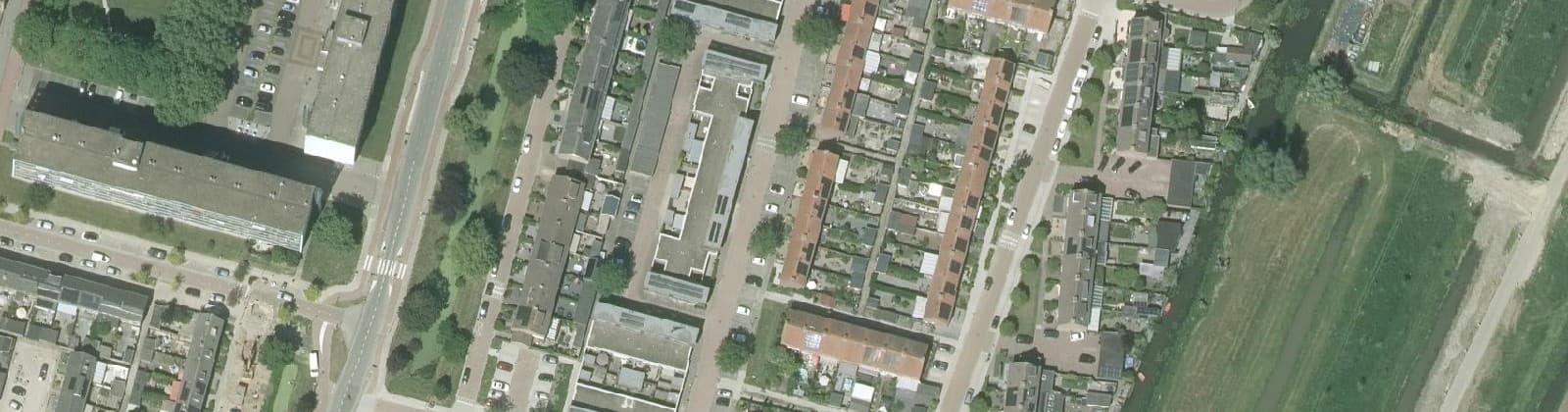 Luchtfoto van Vogelbuurt (Vianen)