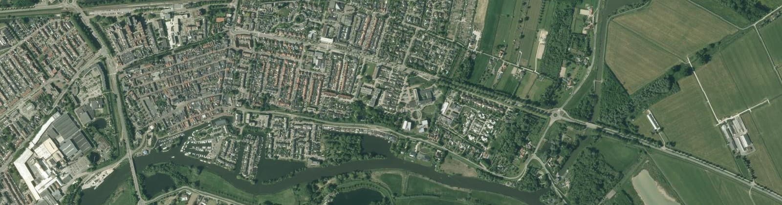 Luchtfoto van Oranjebuurt-Zuid