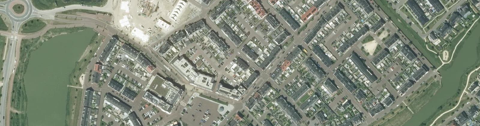 Luchtfoto van Het Dorpshart