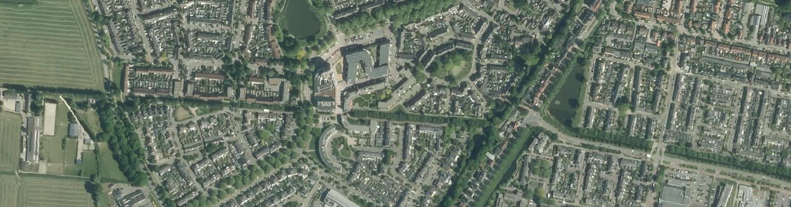 Luchtfoto van Oud-Beijerland Zoomwijck