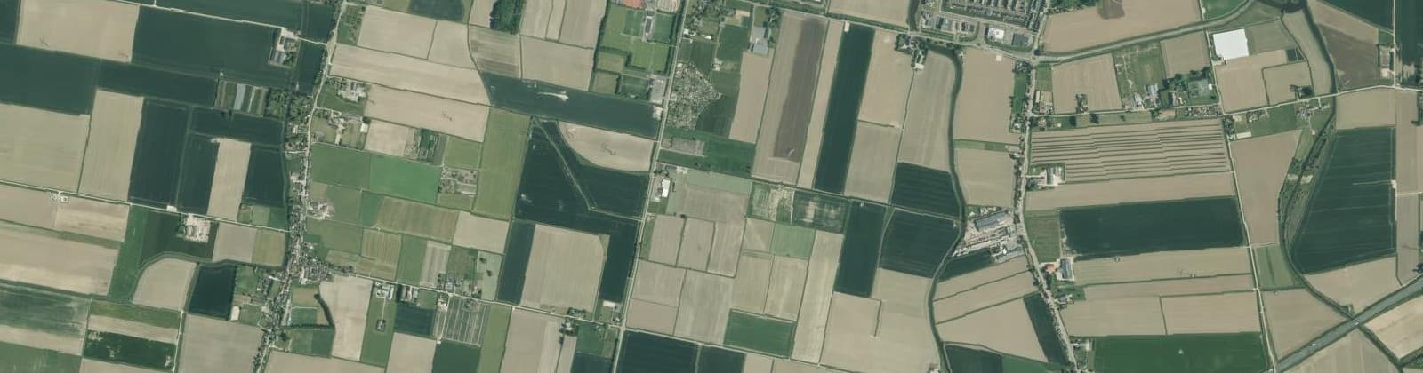 Luchtfoto van Oud-Beijerland Buitengebied