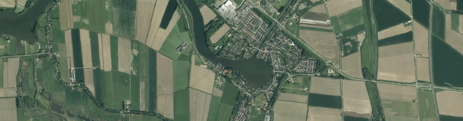 Luchtfoto van Maasdam Buitengebied